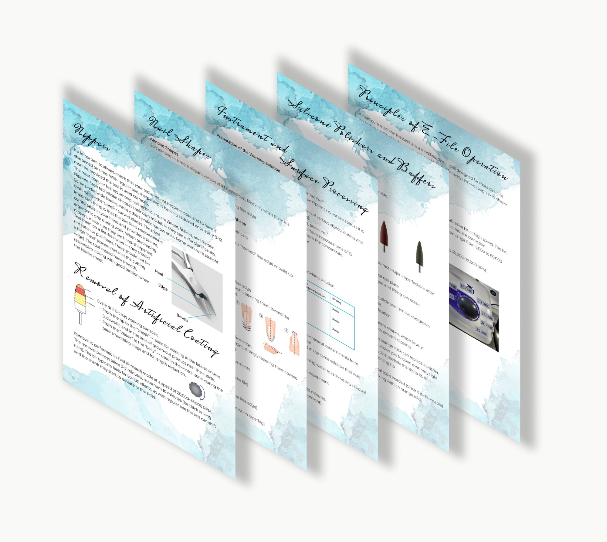 Course pages preview